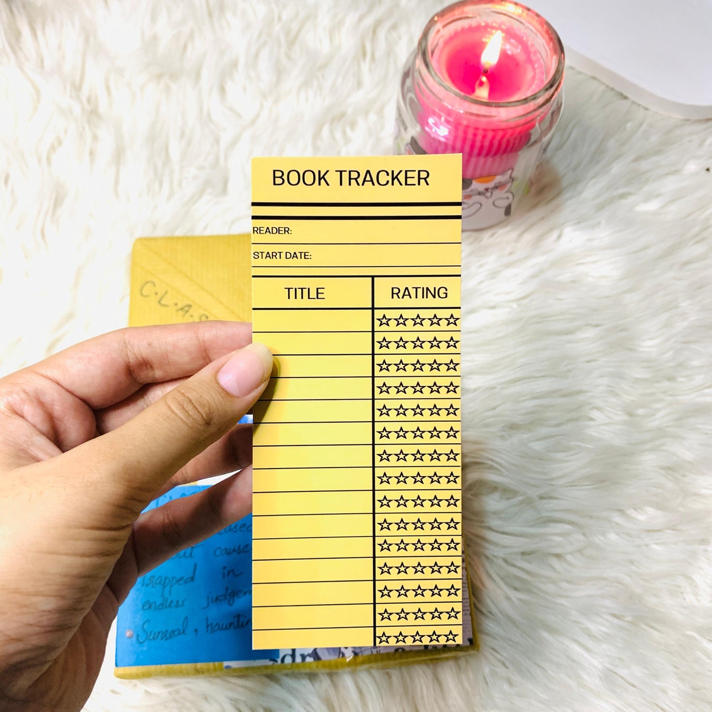 Blind Book Date - Blue Themed