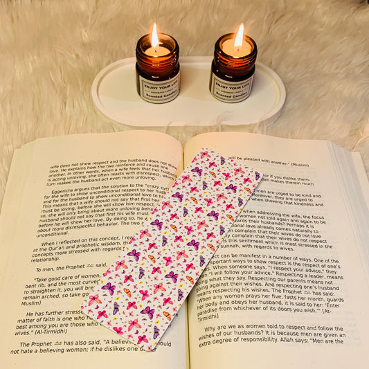 Butterfly Design Bookmark – Elegant Aesthetic Style