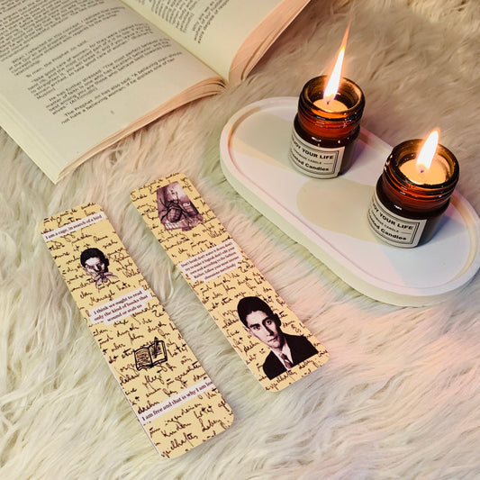 Franz Kafka Bookmarks – Set of 2 Vintage Literary Designs