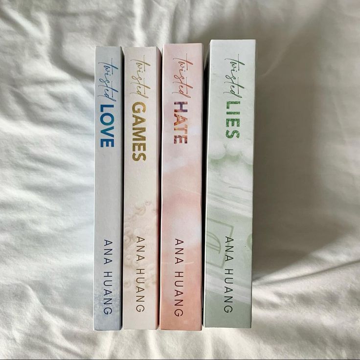Twisted Series (Complete 4 Books Set) by Ana Huang (A+ Quality)