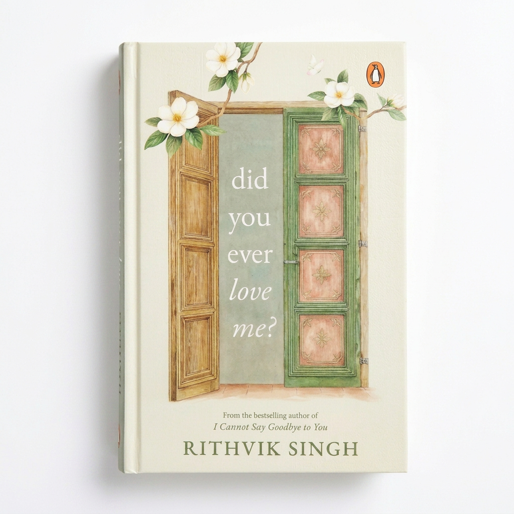 Did You Ever Love Me by Rithvik Singh - Hardcover edition, front cover