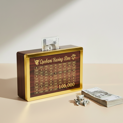 Qurbani Saving Box – Islamic Money Box for Eid ul Adha & Sacrifice