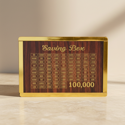 1 Lac Saving Box – Money Saving Box for Goals, Gifts & Personal Finance