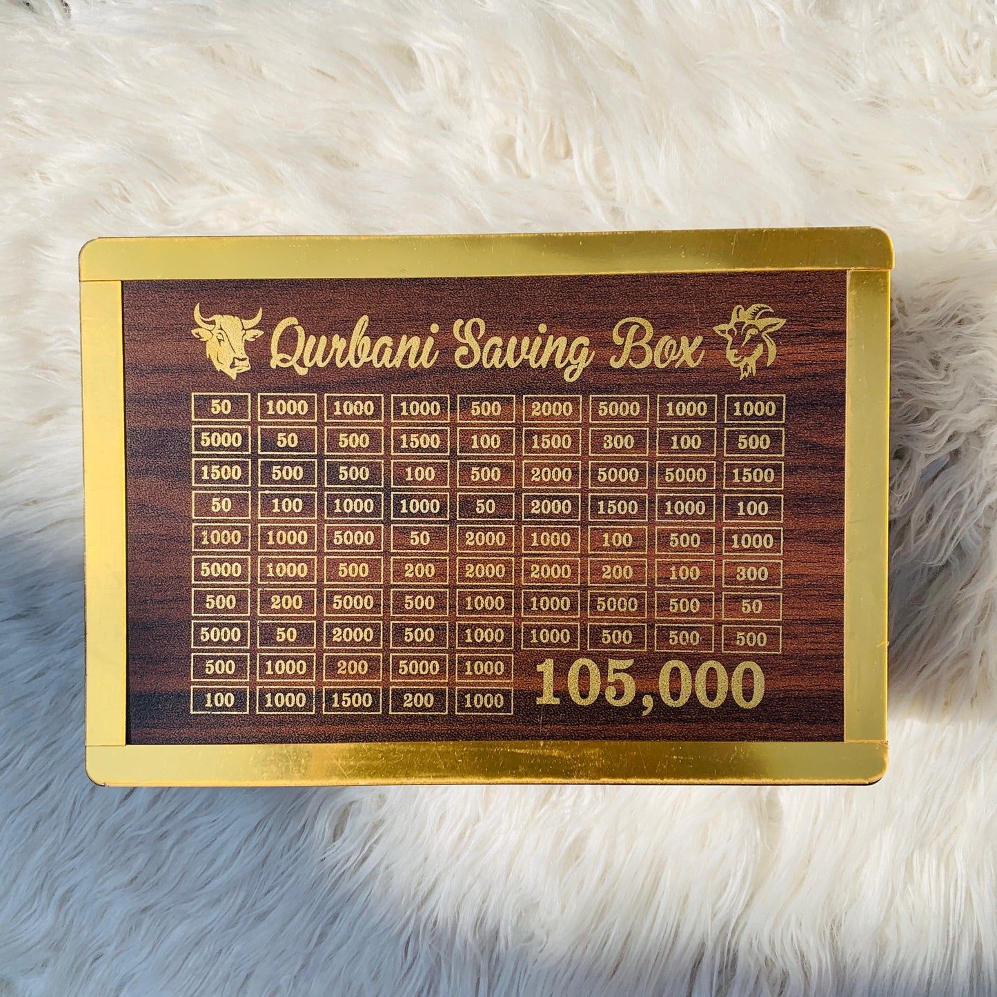 Qurbani Saving Box – Islamic Money Box for Eid ul Adha & Sacrifice