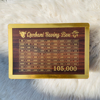 Qurbani Saving Box – Islamic Money Box for Eid ul Adha & Sacrifice