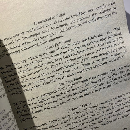 The Clear Qurân A Thematic English Translation By Dr. Mustaffa Khattab
