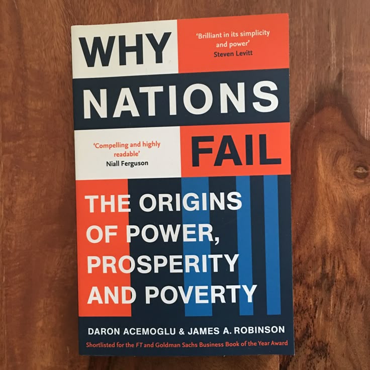 Why Nations Fail by Daron Acemoglu & James Robinson (A+ Quality)