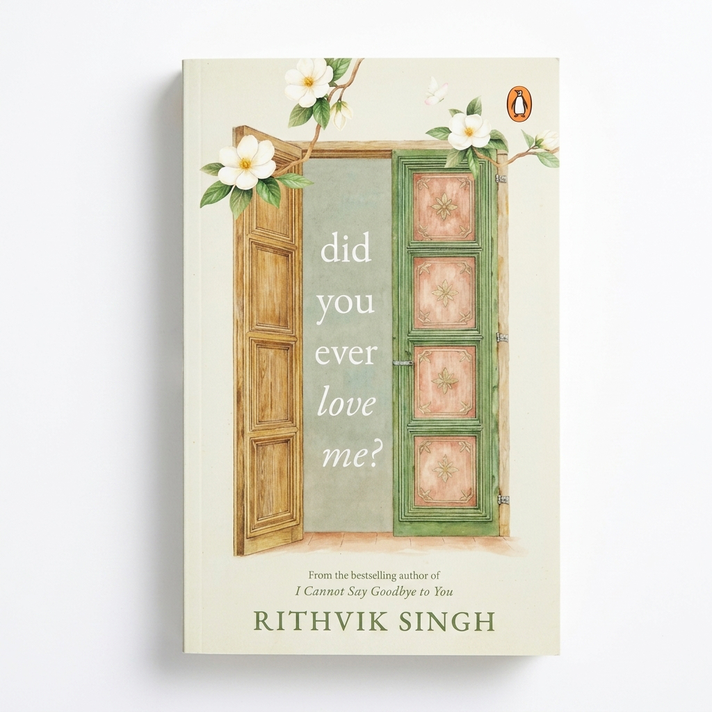 Did You Ever Love Me by Rithvik Singh - Paperback edition, front cover